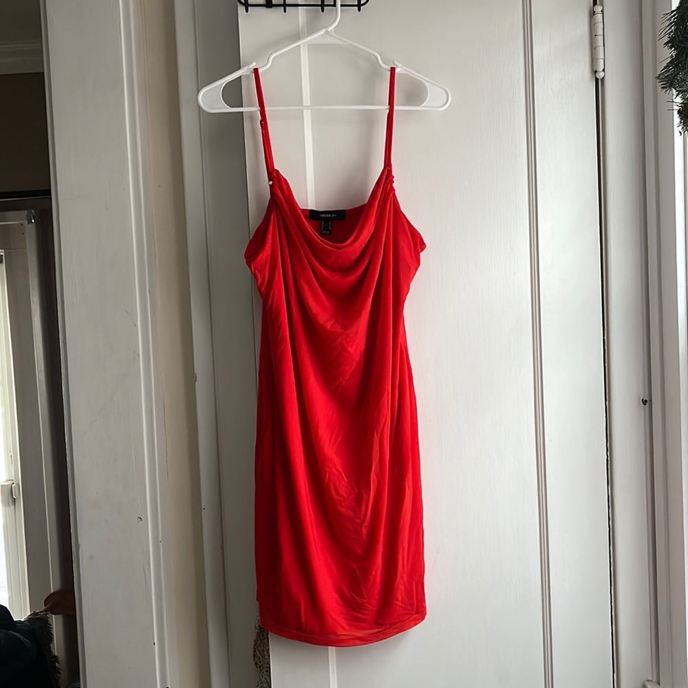 Red Forever 21 dress